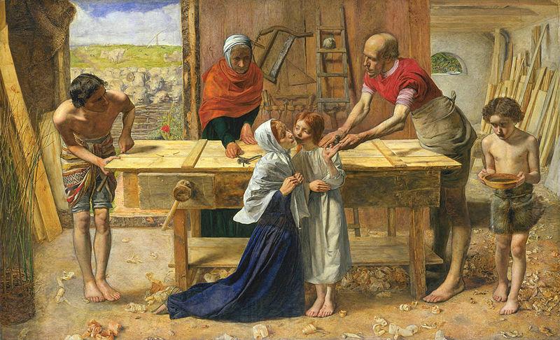 Sir John Everett Millais Christ in the House of His Parents France oil painting art